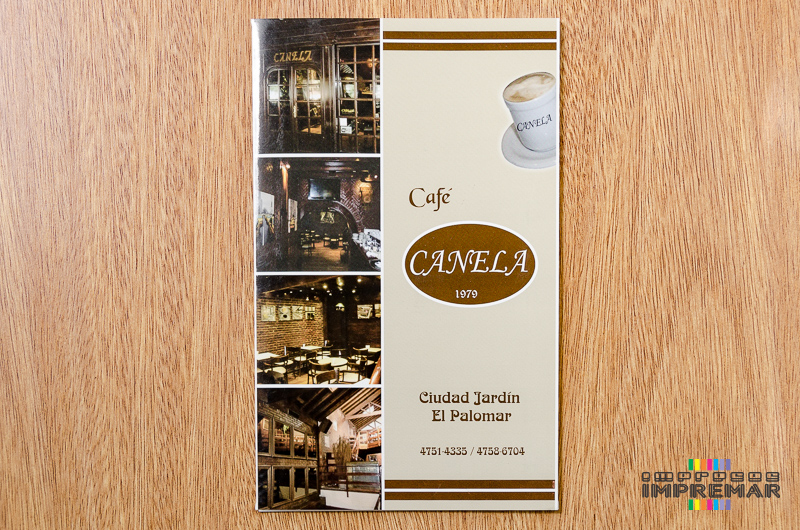impresion de cartas restaurante