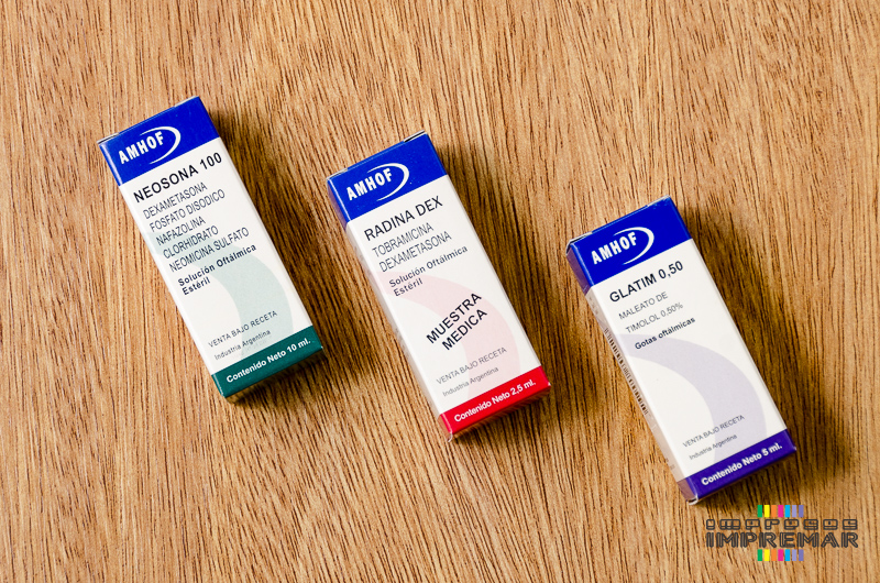 imprenta caja remedio