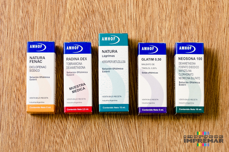 impresion farmacos