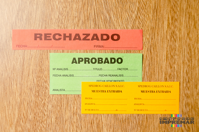 Impresión de etiquetas adhesivas