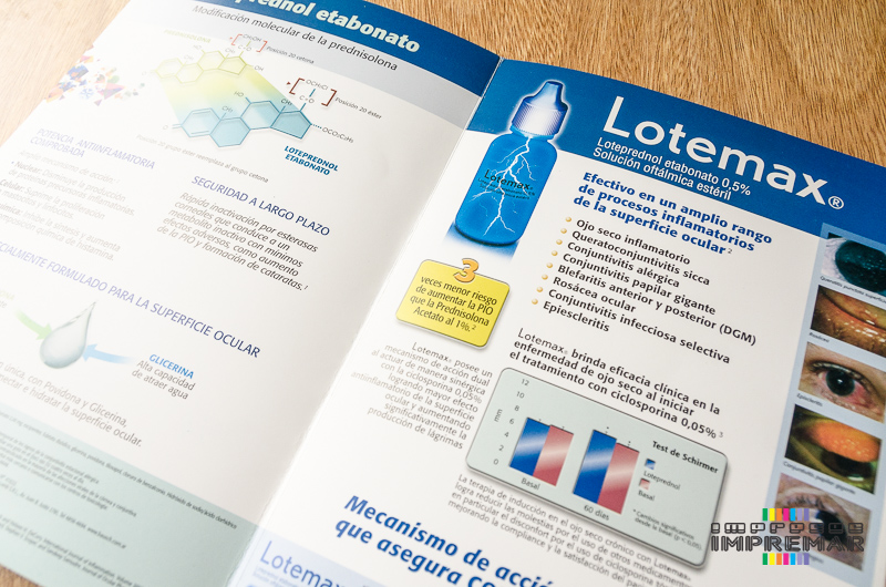 Impresión de Dipticos